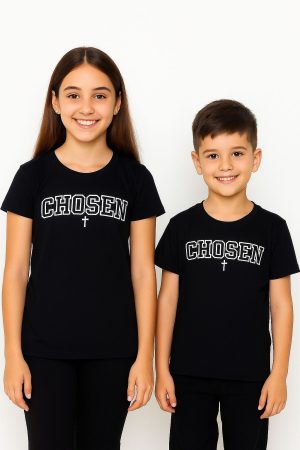 Camiseta Infantil Chosen - Preto