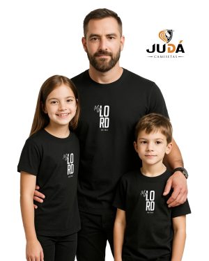 Camiseta Infantil My Lord - Preto