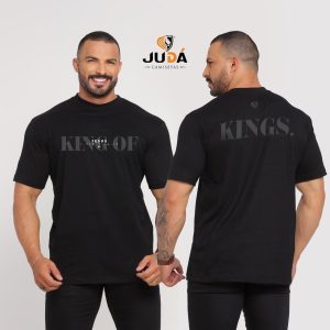 Camiseta Masculina King Off 02 - Preto