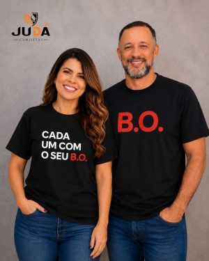 Camiseta Tradicional  B.O - Preta
